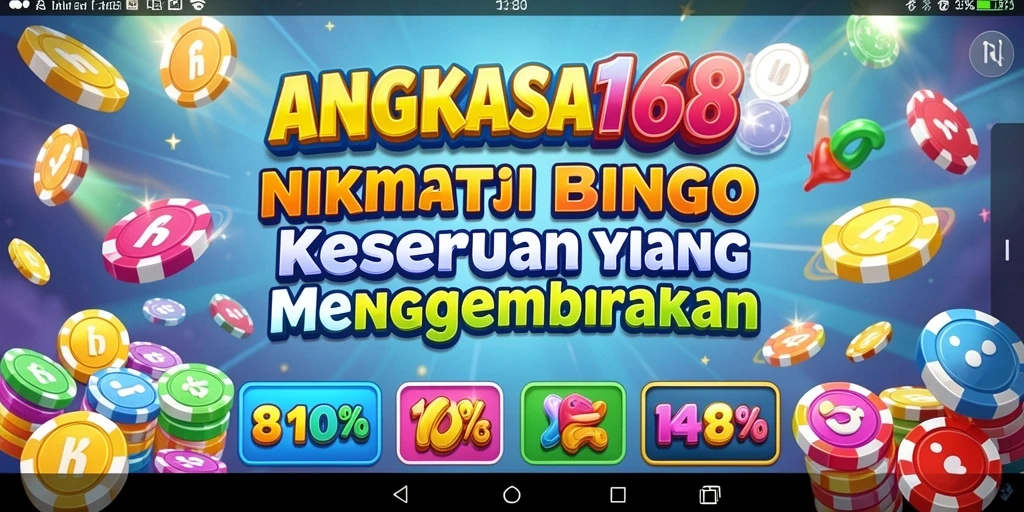 Tampilan gameplay menarik dari ANGKASA168 saat bermain Bingo.