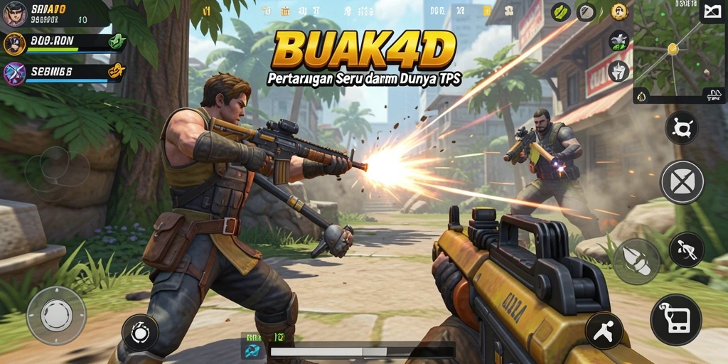Tampilan gameplay seru BUAH4D dengan aksi menegangkan.