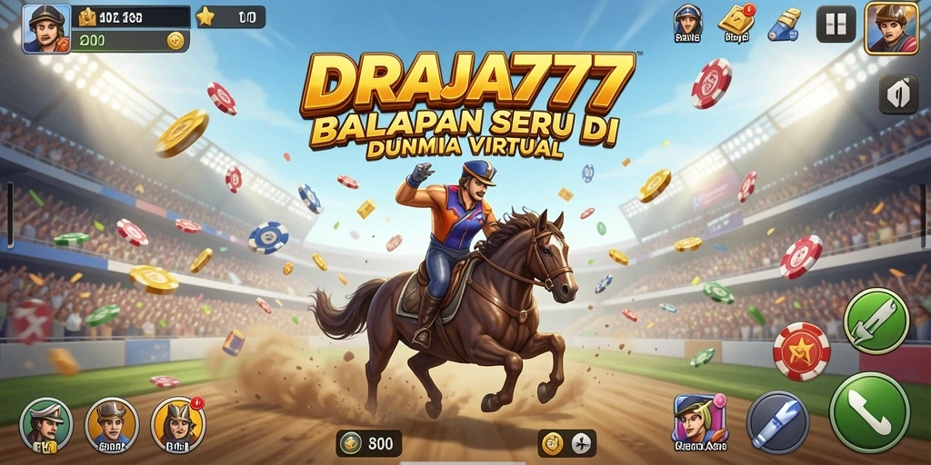 Gameplay balap seru dan menegangkan di DRAJA777.