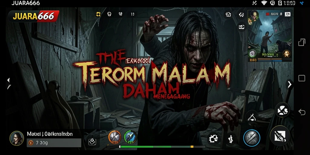 Gameplay JUARA666 penuh dengan ketegangan dan kejutan menyeramkan.