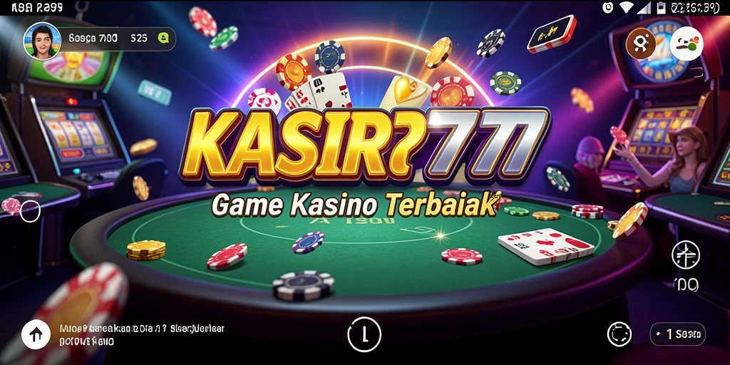 Tampilan menarik KASIR777 dengan gameplay kasino yang mengasyikkan.
