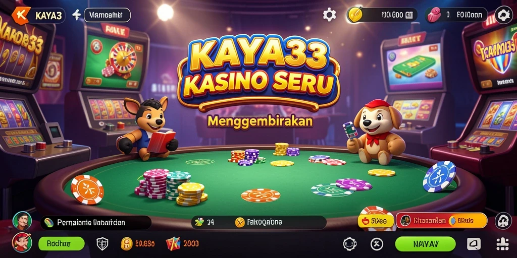Gameplay KAYA33 yang mendebarkan dengan grafik menakjubkan.