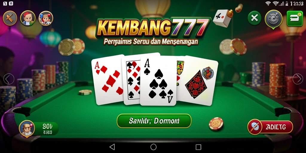 Tampilan gameplay KEMBANG777 yang seru dan menantang.