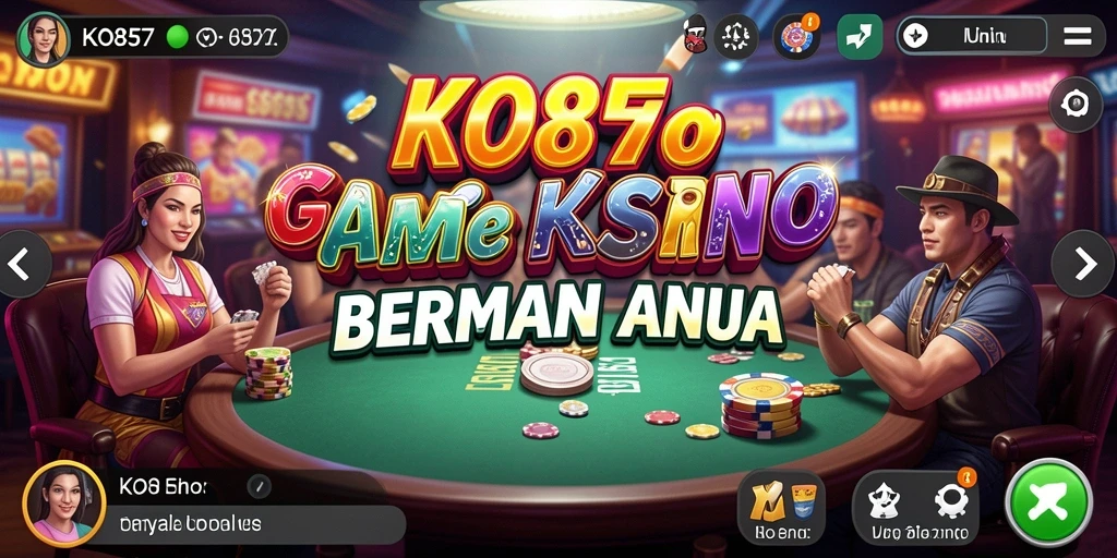 Tampilan gameplay KO857 memukau dengan grafis Kasino yang menarik.