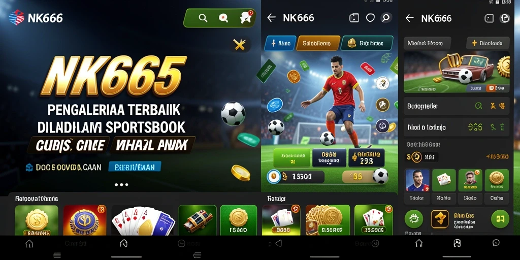 Gambaran gameplay menarik dari aplikasi Sportsbook NK666.