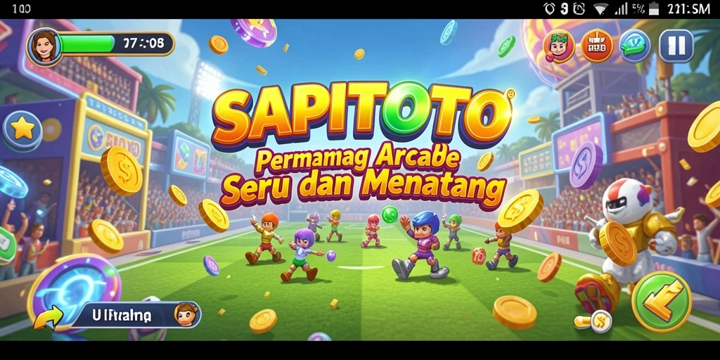 Tampilan gameplay seru SAPITOTO dengan level menantang yang menarik.
