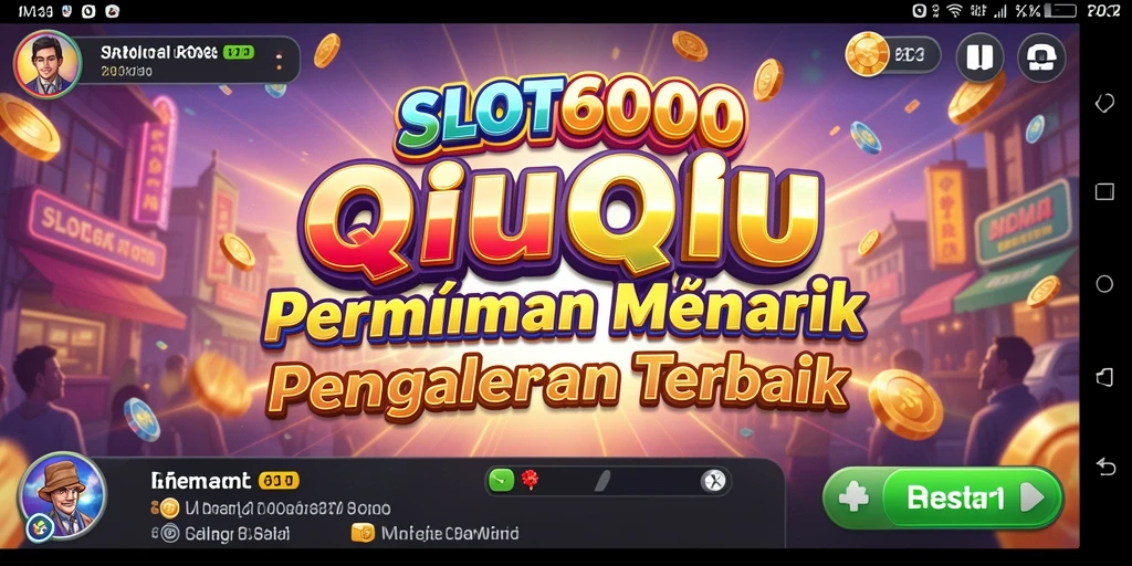 Tangkapan layar menarik dari gameplay SLOT6000 yang seru.