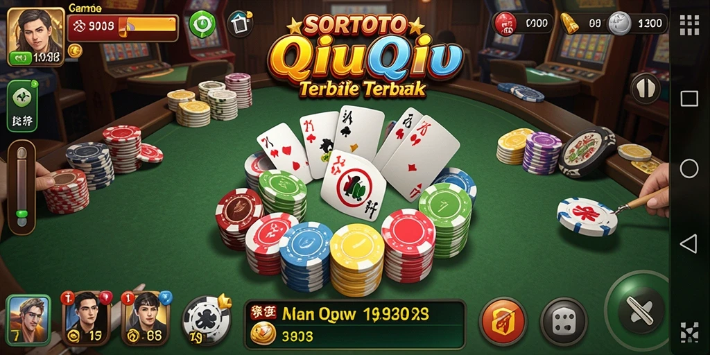Tampilan dalam permainan SORTOTO yang seru dan menantang.
