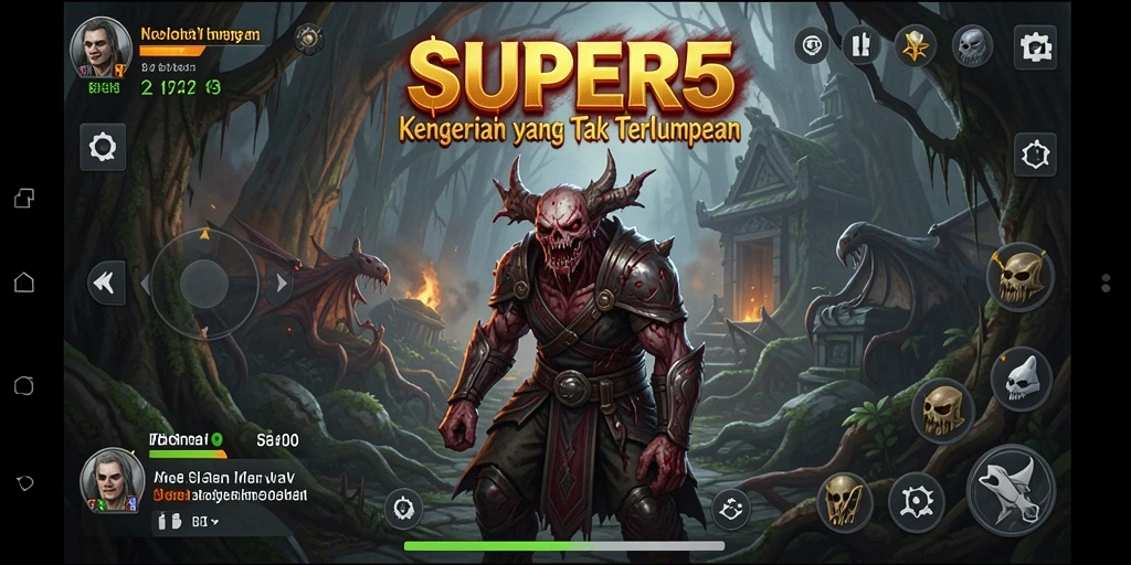 Gameplay menyeramkan dengan atmosfer kegelapan yang mencekam.