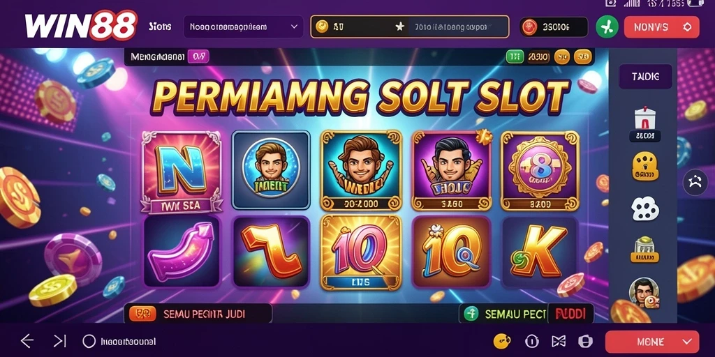 Screenshot gameplay WIN88 menampilkan keseruan permainan Slot yang menarik.