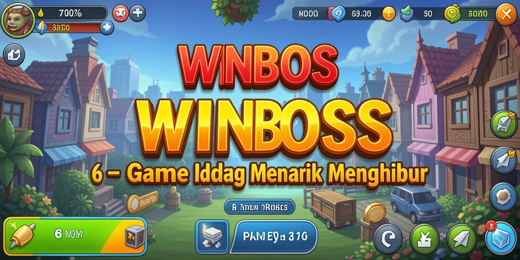 Tampilan gameplay WINBOSS yang menarik dan penuh warna.